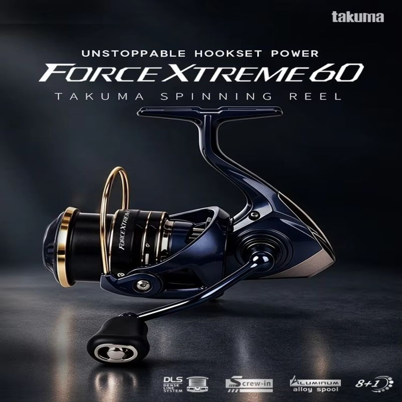 TAKUMA FX60 Standard Spinning  - Trolling Reel ulasan dan harga