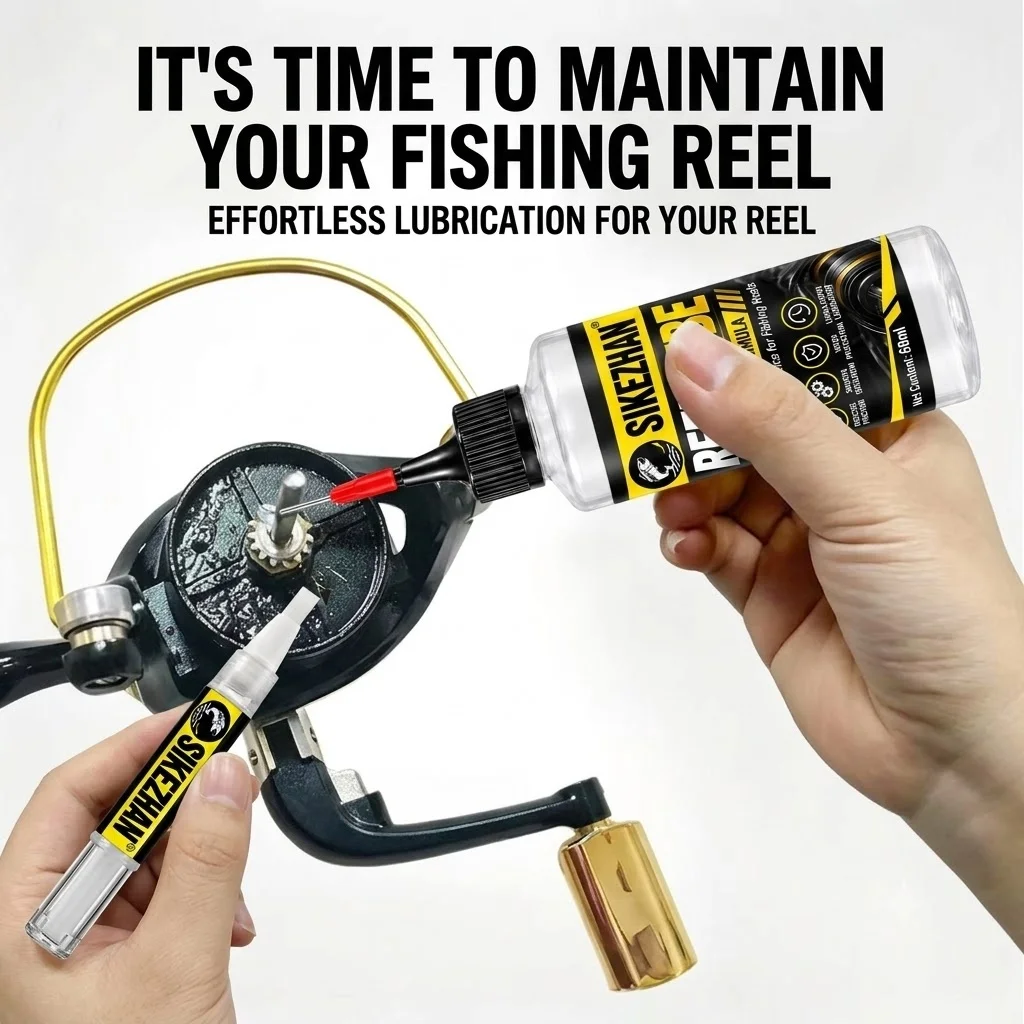Fishing Reel Synthetic Oil Lub - Reel Oil ulasan dan harga