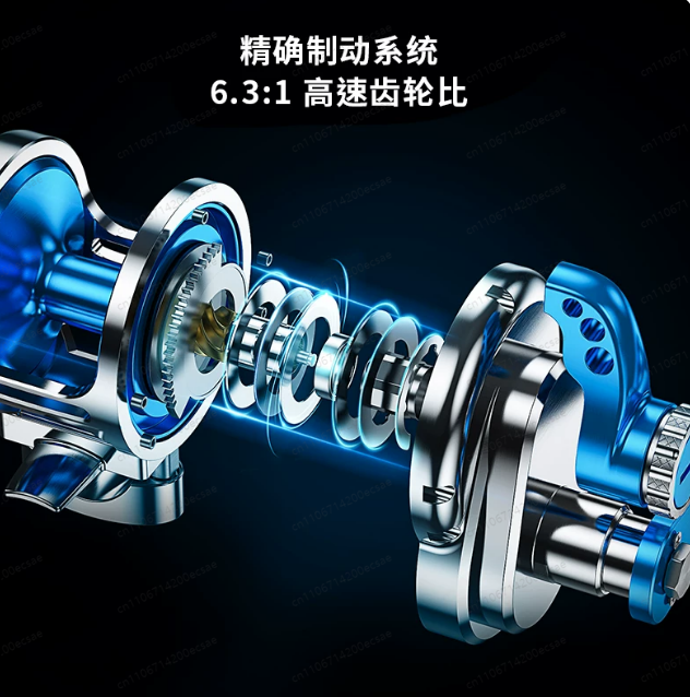 11 Ball Bearings Full Metal Dr - Trolling Reel ulasan dan harga