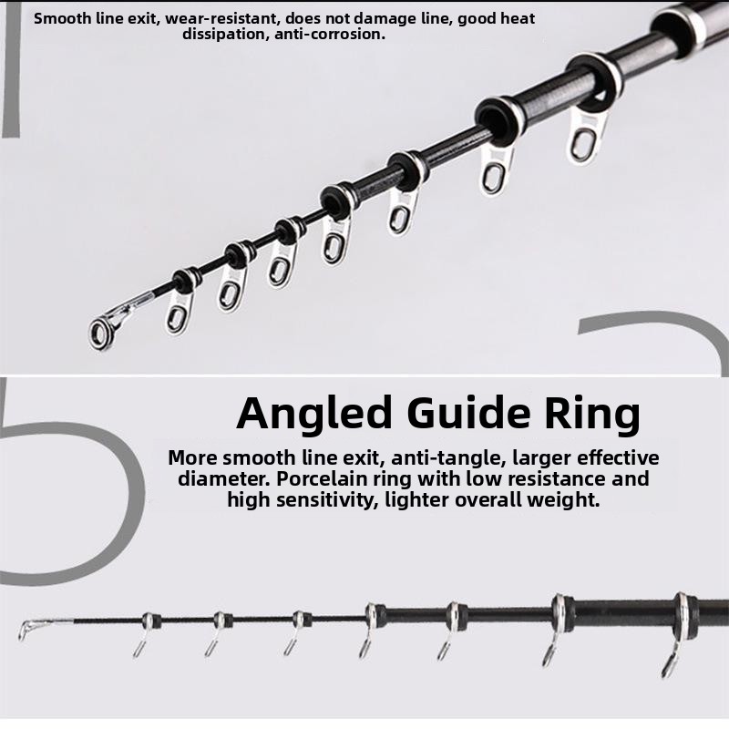 Fishing Rod Stainless Steel Gu - Baitcasting Reel ulasan dan harga