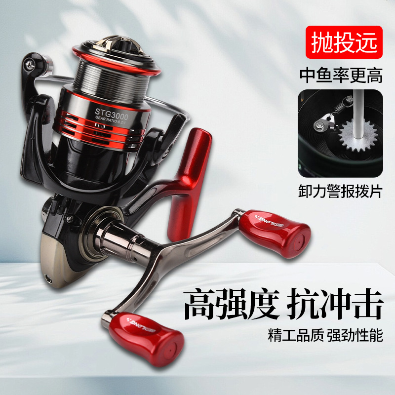 New spot spinning wheel All-me - Trolling Reel ulasan dan harga